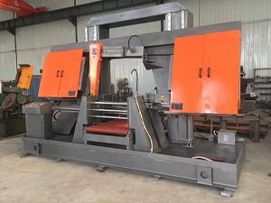 Double Column Horizontal Band Saw Machine